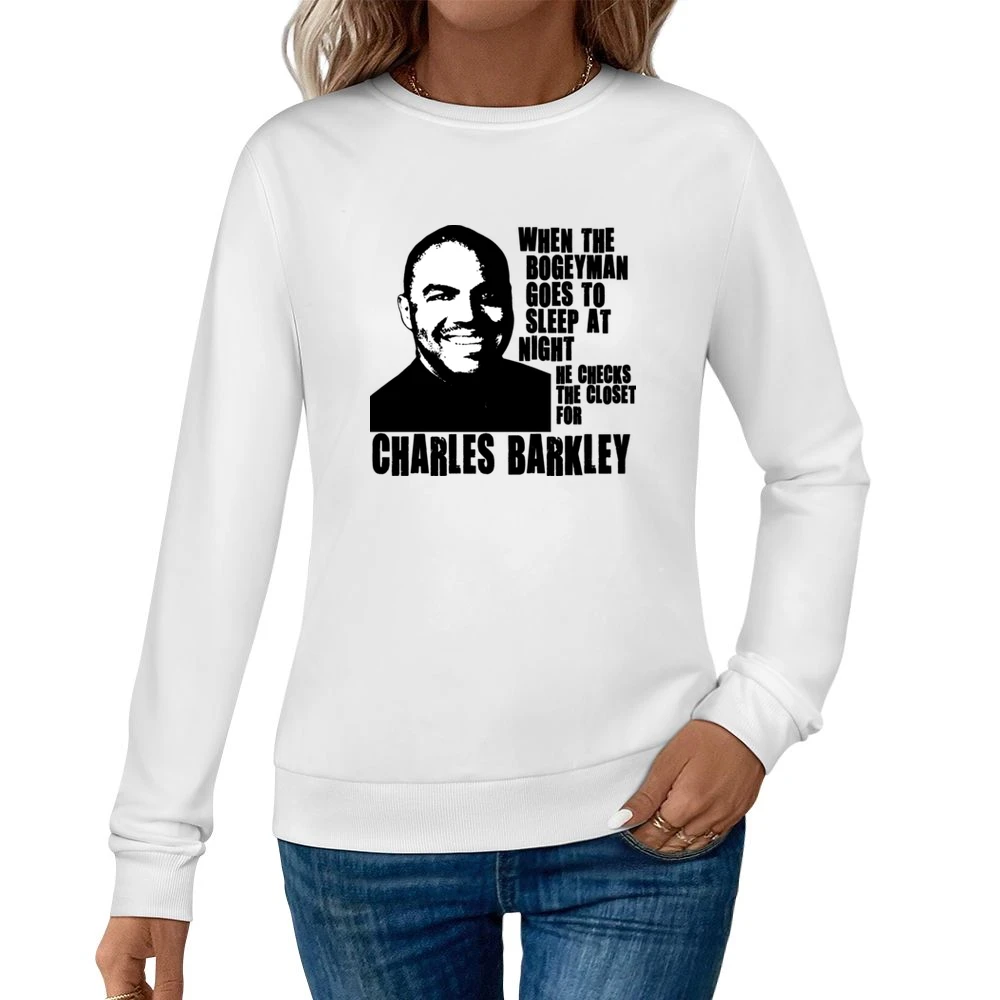 Charles Barkley Boogeyman Basketball Legend Women Pullover Sweatshirt