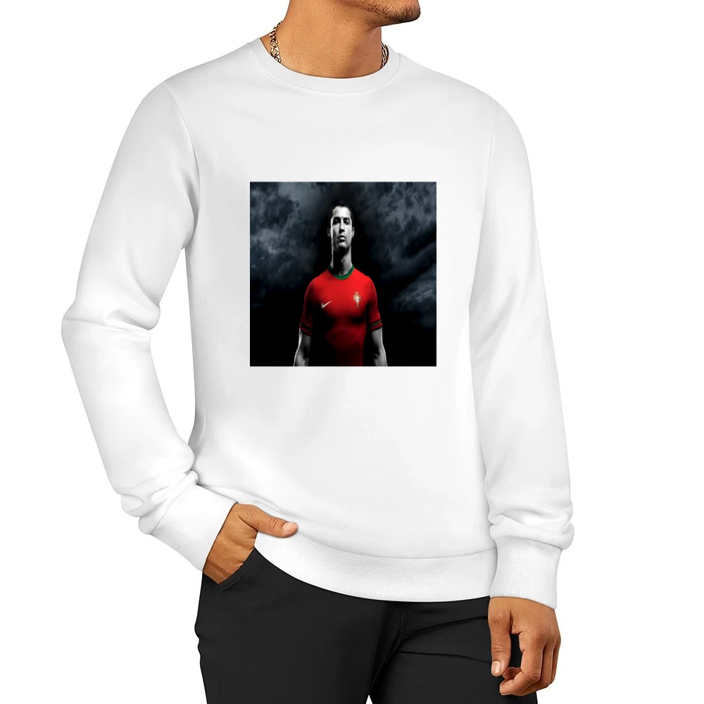 Christiano Ronaldo Portugal Tshirt (all styles and collors available) Men Pullover Sweatshirt