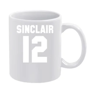 Christine Sinclair Canadian Womens Soccer Back White Mug