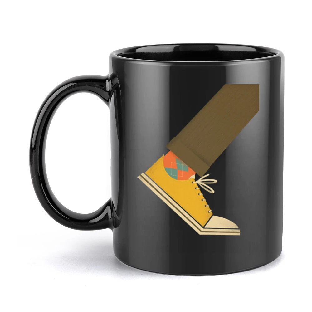 Chucks Black Mug