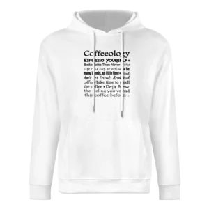 Coffeology European Size Men Hoodie