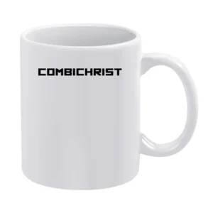 Combichrist black text Logo White Mug