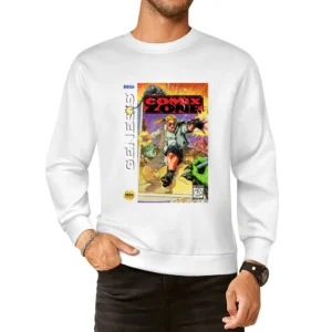 Comix Zone Sega Genesis Old School Retro Video Game Fan Distressed T S European Size Pullover Sweater