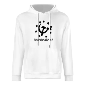 Communism Sticking it to The Man Funny Joke European Size Men Hoodie