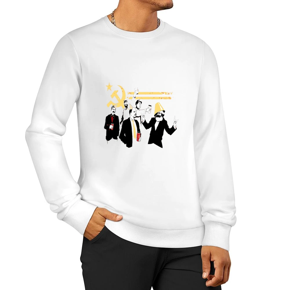 Communist party Tshirt Men Pullover Sweatshirt