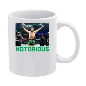 Conor Mcgregor Notorious Ufc 246 Mma Fight Fan White Mug