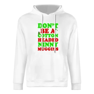 Cotton Headed Ninny Muggins Fun Elf Tee Shirt European Size Men Hoodie