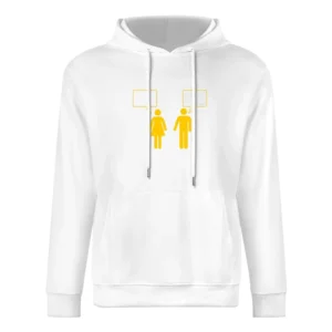 Couple argue oh eh do not understand funny European Size Men Hoodie