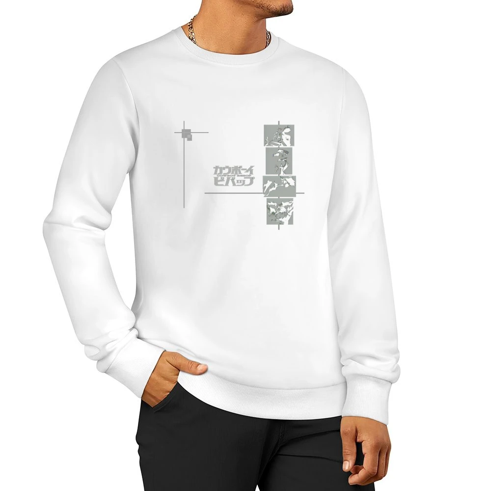 Cowboy Bebop Anime Main Character Men Pullover Sweatshirt