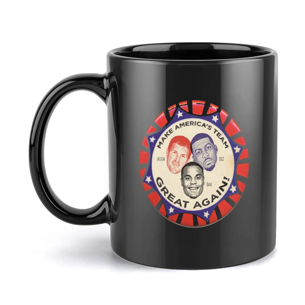 Cowboys Great Again Tshirt Black Mug