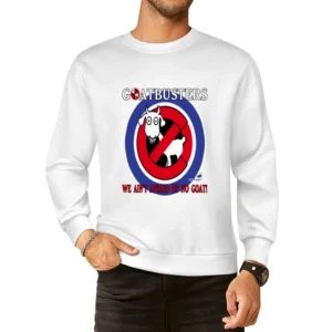 Cubs WE AINT AFRAID OF NO GOAT Tshrt European Size Pullover Sweater