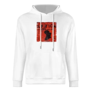 Culture Africa Stand Alone Album Cover Distressed Image European Size Men Hoodie