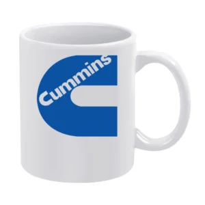 Cummins Motor Dodge Auto White Mug