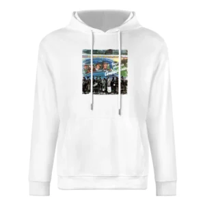 Curtis Mayfield Theres No Place Like America Today Album Cover Distres European Size Men Hoodie