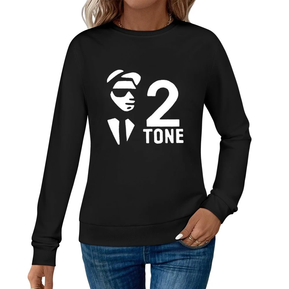DSR 2 Tone ska music dance Women Pullover Sweatshirt