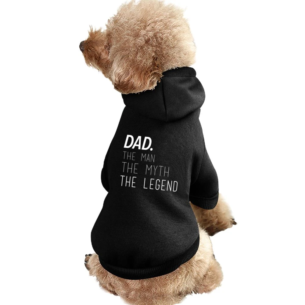 Dad The Man The Myth The Legend Funny Popular Fathers Day Gift Graphic Pet Apparel Clothes