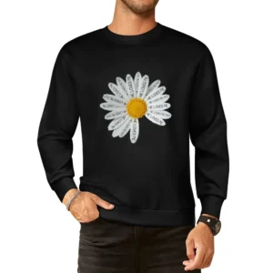 Daisy He Loves Me Cute Graphic Tee Shirt European Size Pullover Sweater