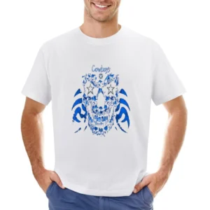 Dallas Cowboys Skull Nfl Tshirt Asian Size Men T-Shirt