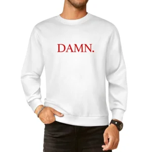Damn Fun Popular Music Graphic Kendrick Lamar Album Tee Shirt European Size Pullover Sweater