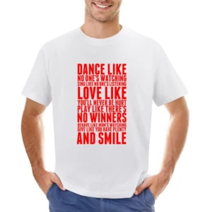 Dance like no one's watching Asian Size Men T-Shirt