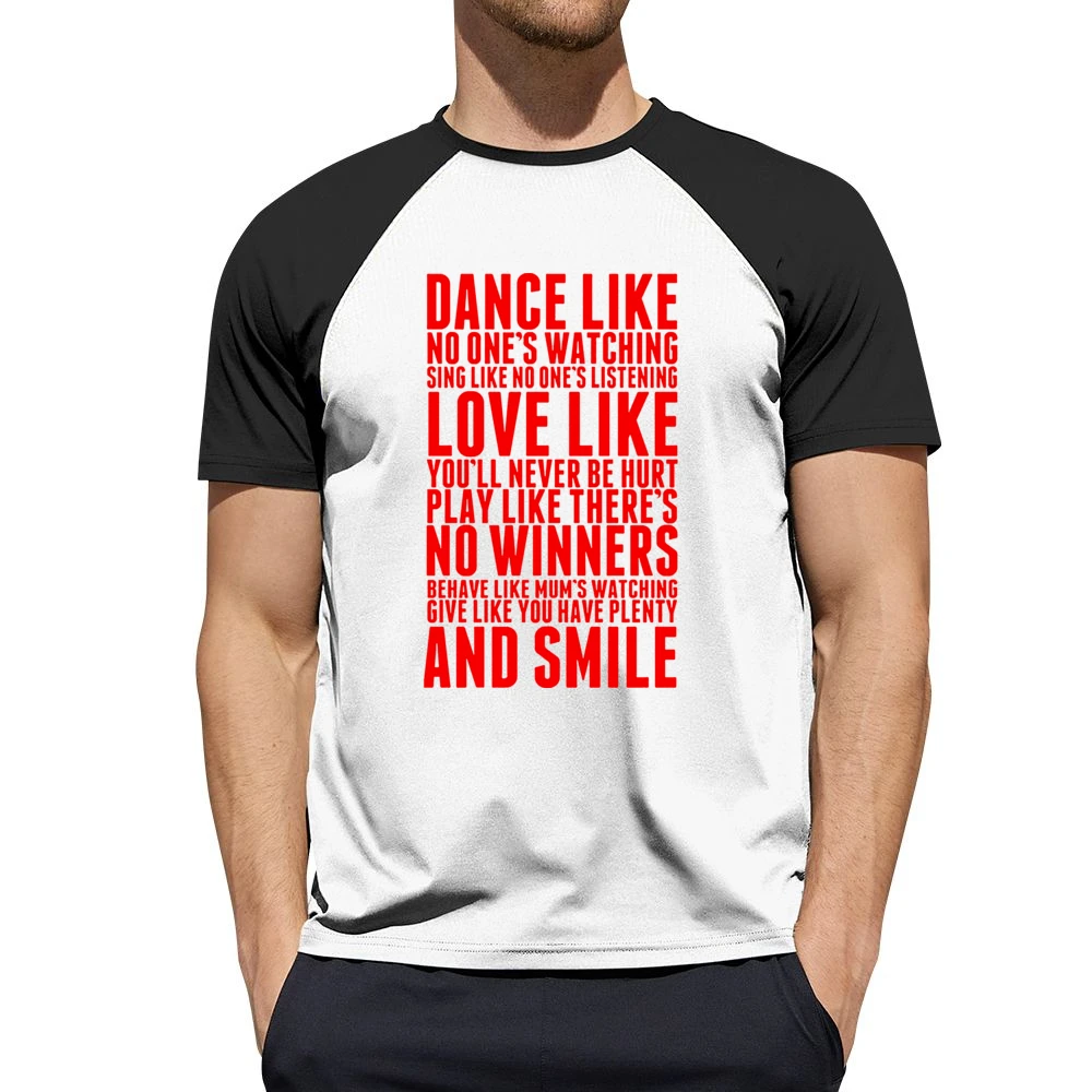 Dance like no one's watching Men Short Sleeve T-Shirt