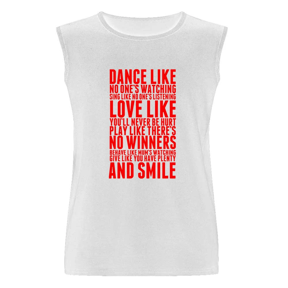 Dance like no one's watching Men Sleeveless T-Shirt