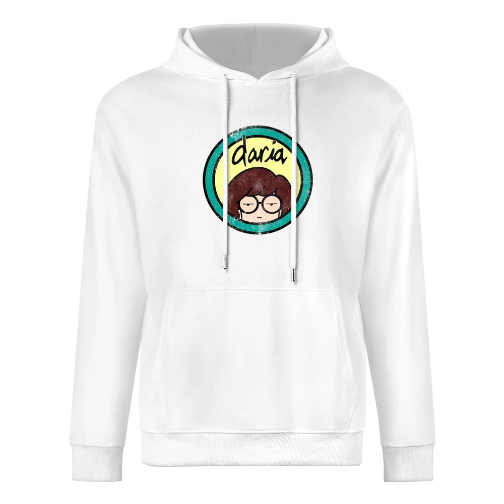Daria Fun Cool Vintage Style Distressed Look Retro Tv Show Graphic T S European Size Men Hoodie