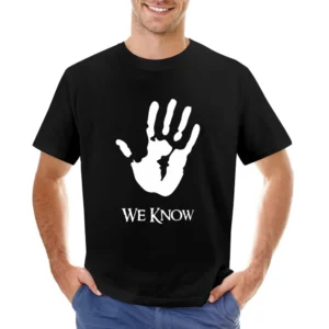 Dark Brotherhood we know hand palm Asian Size Men T-Shirt