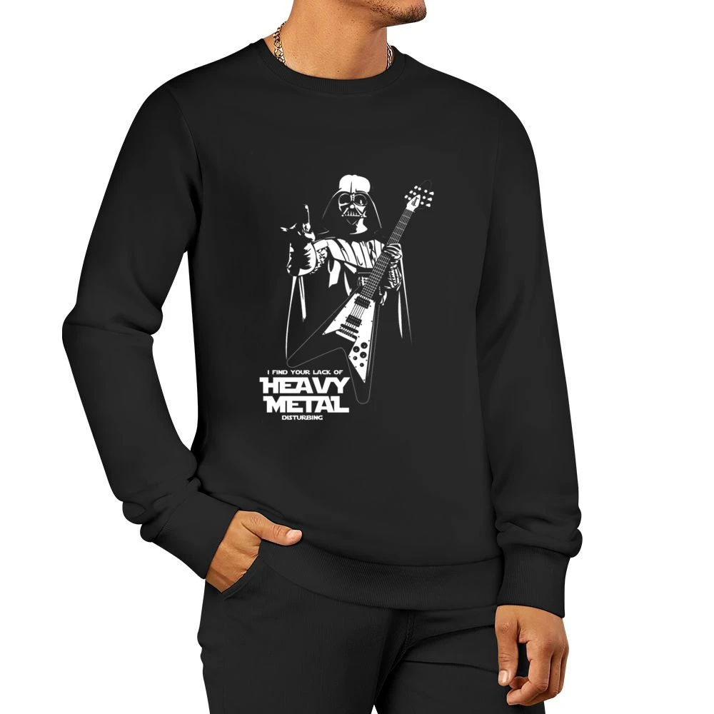 Darth Vader Heavy Medal Men Pullover Sweatshirt