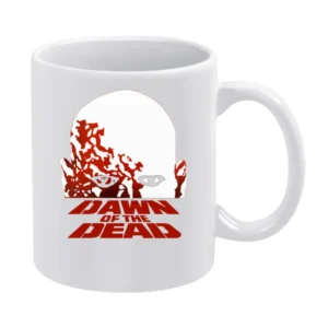 Dawn of the Dead Horror Movie Zombie White Mug