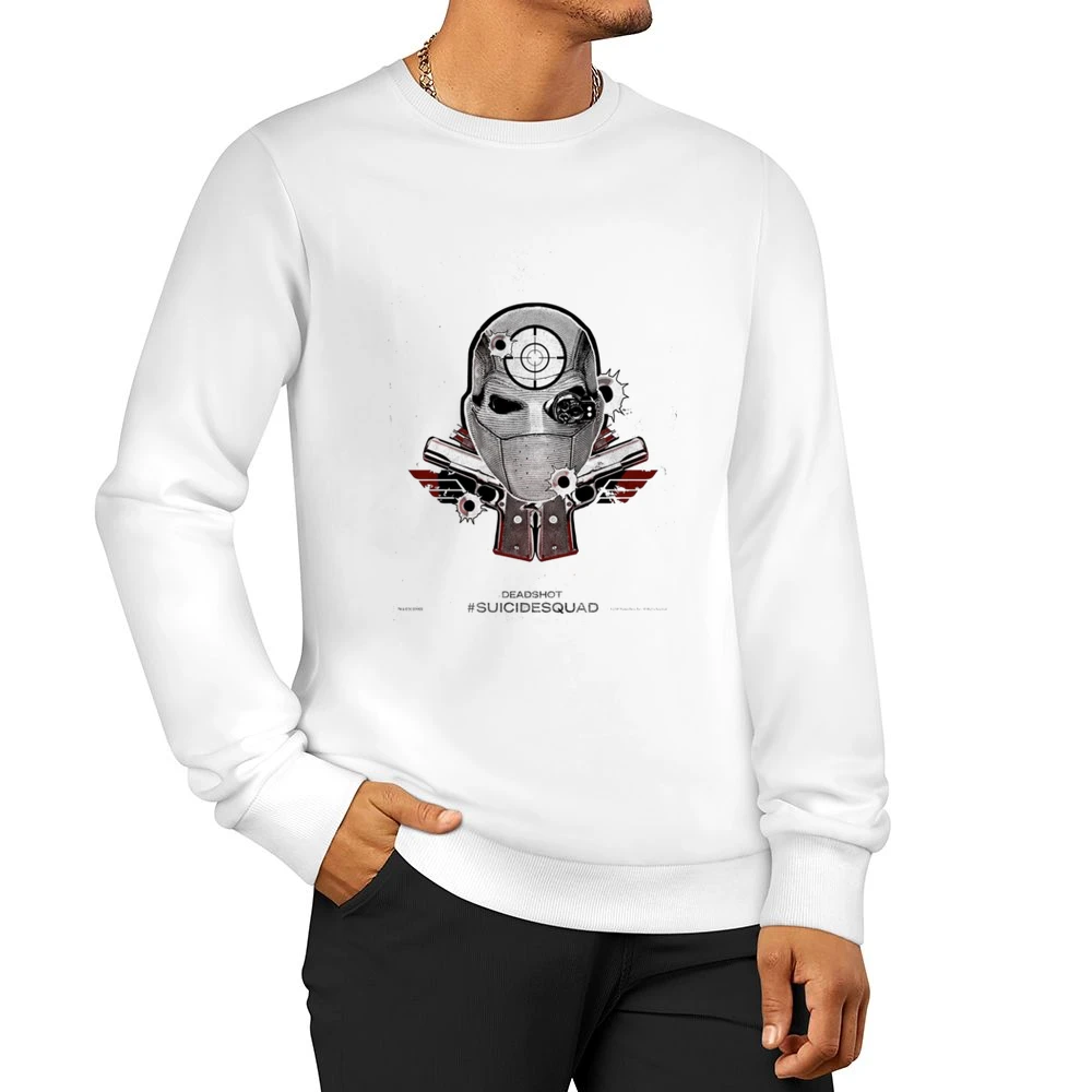 Deadshot Suicide Squad Tshirt Men Pullover Sweatshirt