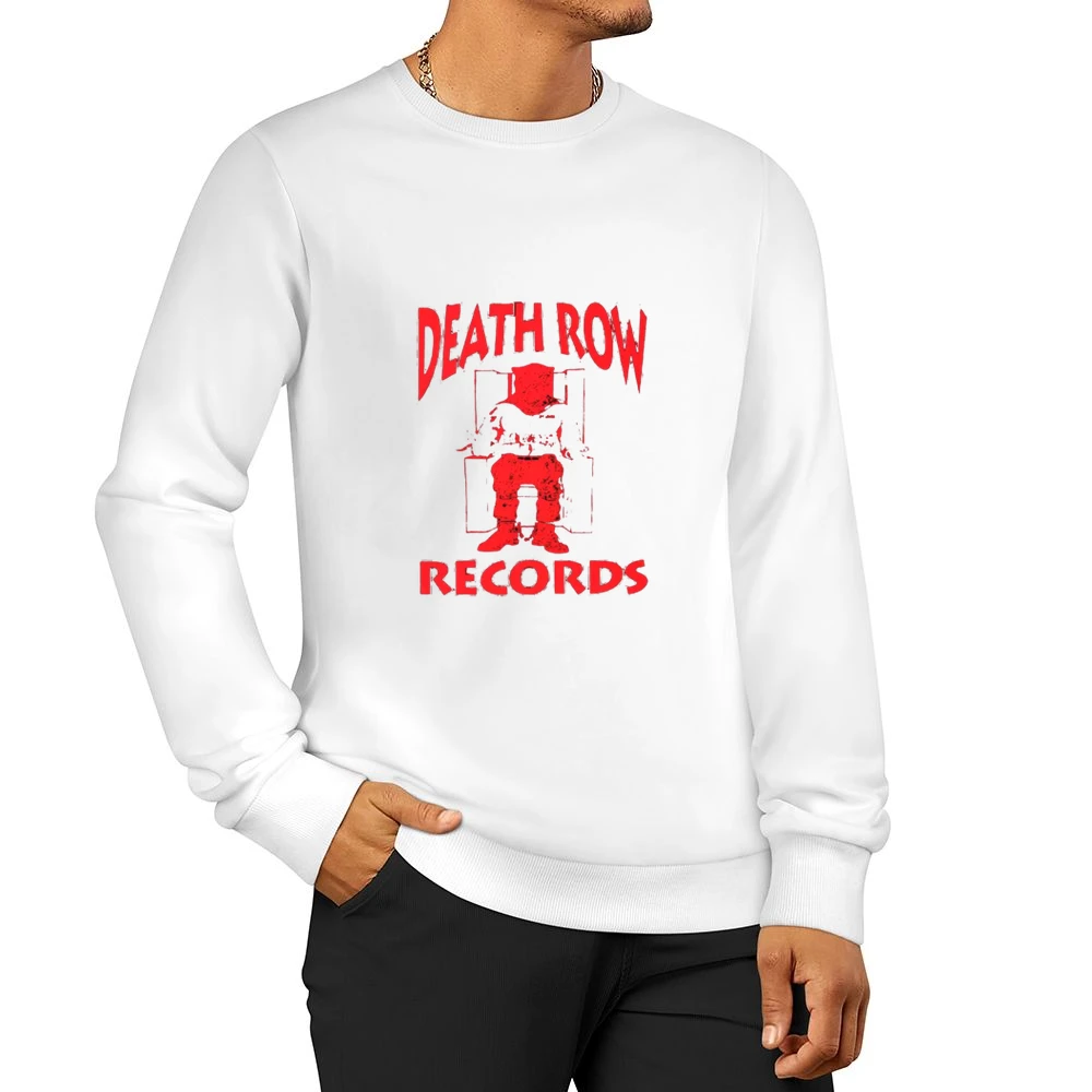 Death Row Records Men Pullover Sweatshirt