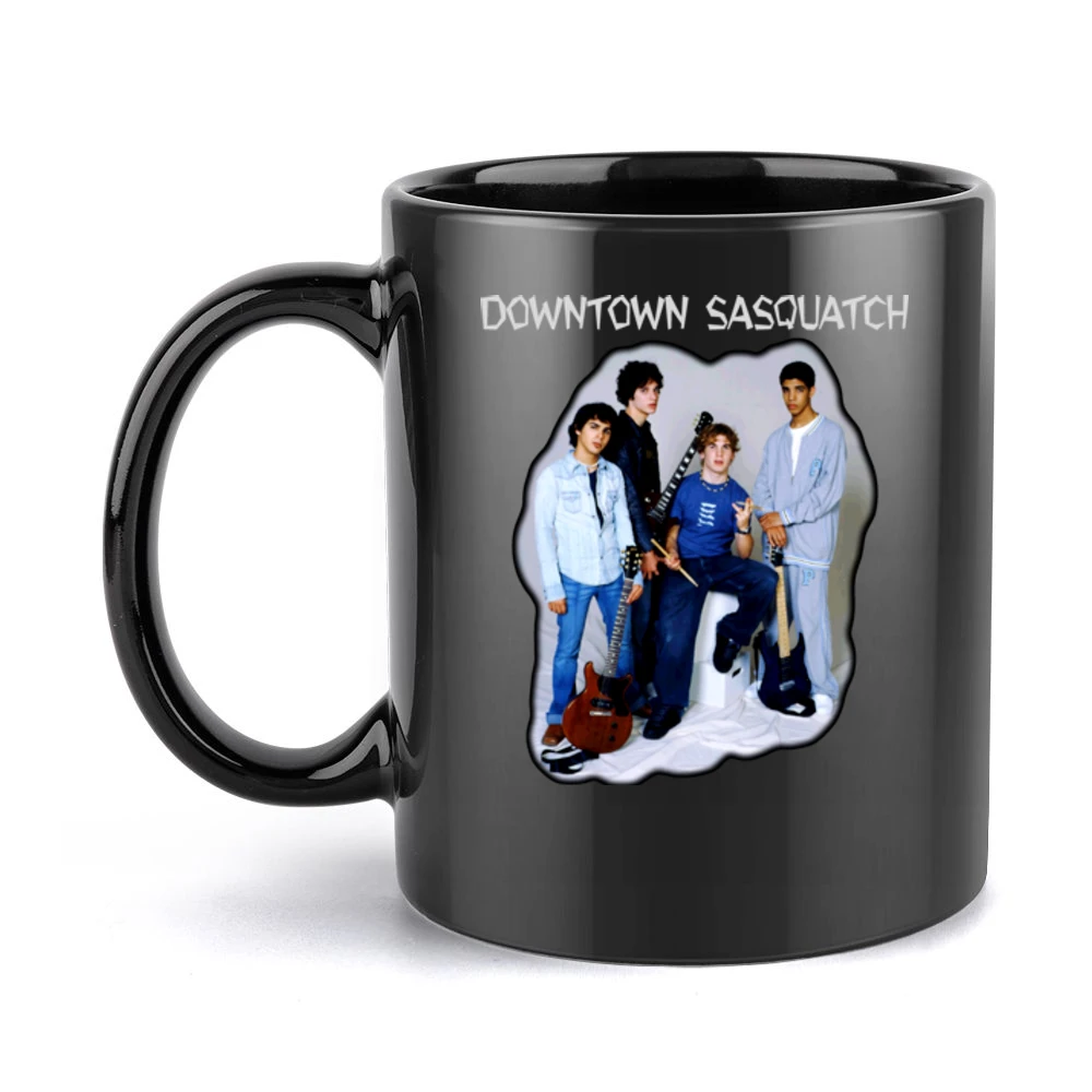 Degrassi Downtown Sasquatch Black Mug