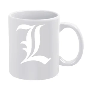 Detective L Death Note Anime Manga White Mug