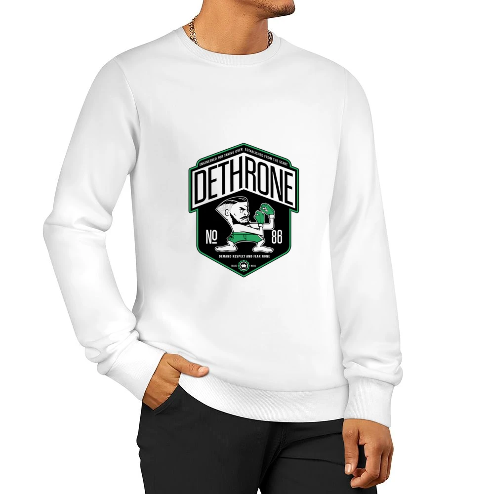 Dethrone Connor Mcgregor Tshirt (all Styles And Colors Available) Men Pullover Sweatshirt