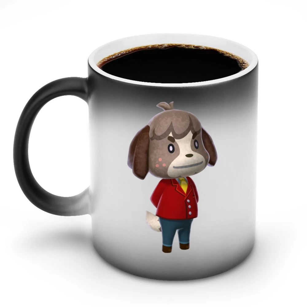 Digby From Animal Crossing Nintendo Character Video Game Discoloration Mug