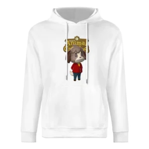Digby From Animal Crossing Nintendo Video Game Fan European Size Men Hoodie