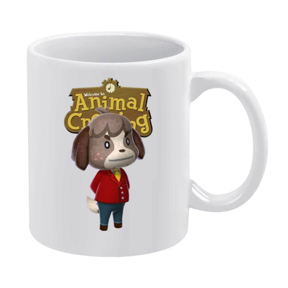 Digby From Animal Crossing Nintendo Video Game Fan White Mug