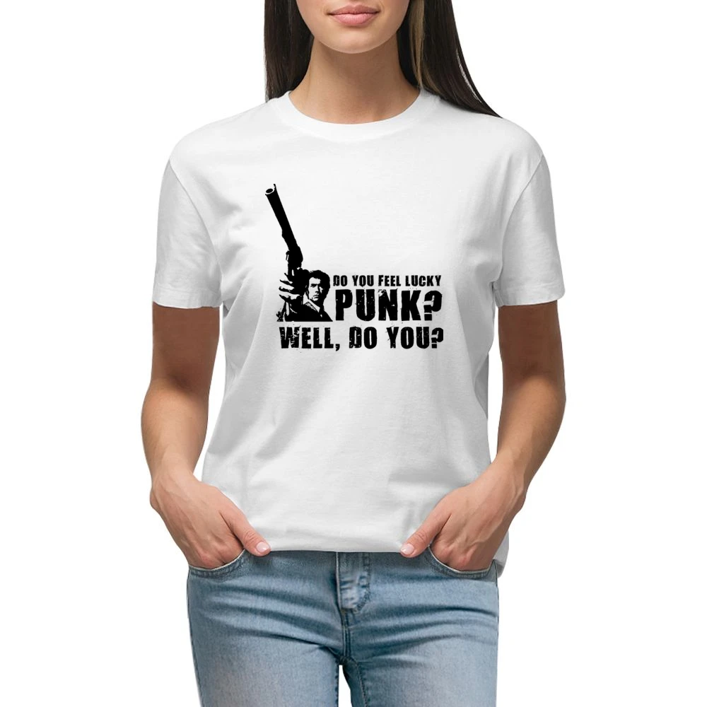 Dirty Harry Punk Premium Women Ladies T-shirt