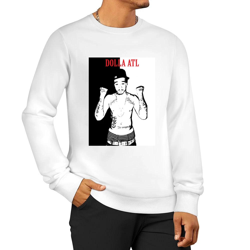 Dolla ATL Rapper Hip Hop Men Pullover Sweatshirt