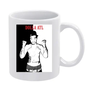 Dolla ATL Rapper Hip Hop White Mug