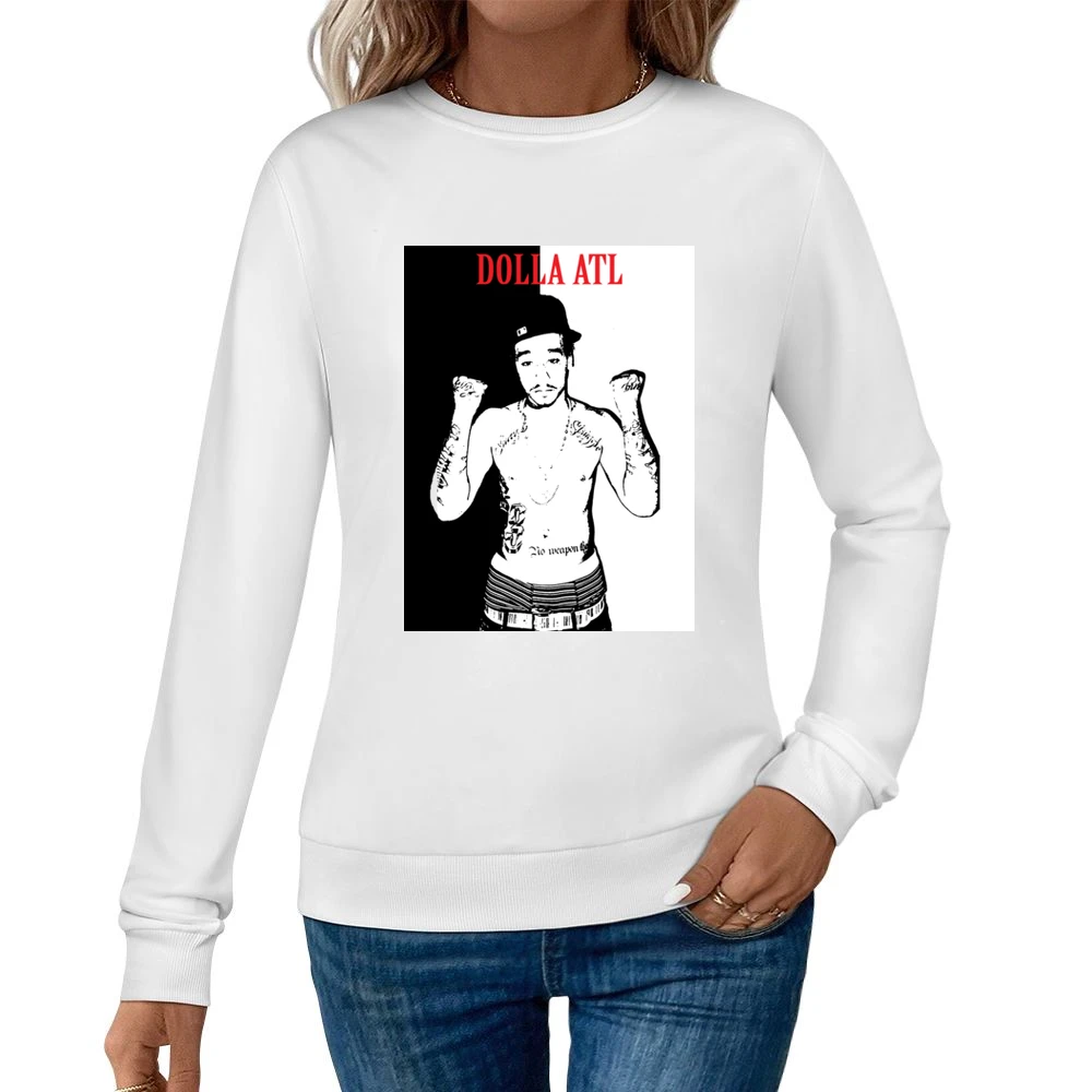 Dolla ATL Rapper Hip Hop Women Pullover Sweatshirt