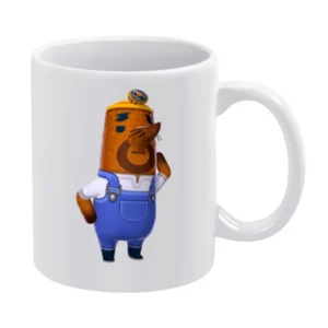 Don Resetti From Animal Crossing Nintendo Character Video Game White Mug
