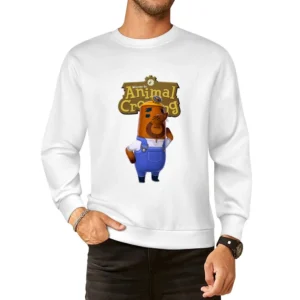 Don Resetti From Animal Crossing Nintendo Video Game Fan European Size Pullover Sweater
