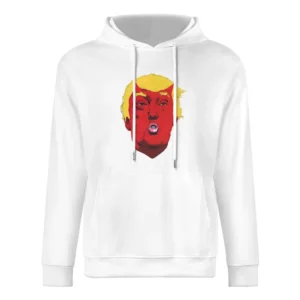 Donald Trump Devil Anti Trump American President Political Graphic Art European Size Men Hoodie