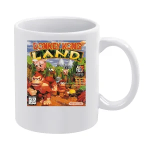 Donkey Kong Land Game Boy Nintendo Old School Retro Video Game Fan Dis White Mug