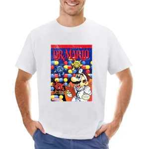 Dr Mario Nes Nintendo Old School Retro Video Game Fan Distressed T Shi Asian Size Men T-Shirt