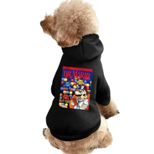 Dr Mario Nes Nintendo Old School Retro Video Game Fan Distressed T Shi Pet Apparel Clothes