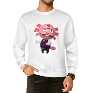 Dr Shrunk From Animal Crossing Nintendo Character Video Game European Size Pullover Sweater