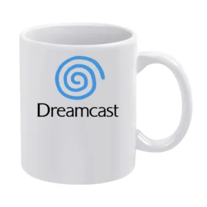 Dreamcast Sega Retro Video Arcade Game White Mug